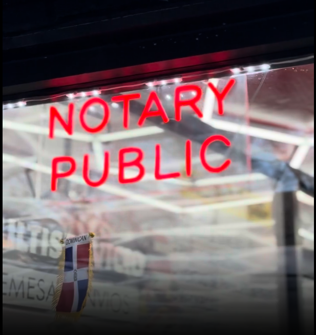 Notary Public at El Caché 10 Barbershop Bronx NY